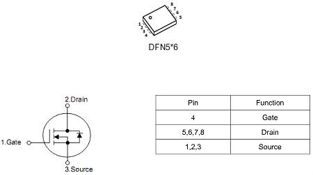 MOS,KNX4850S,8A/500V