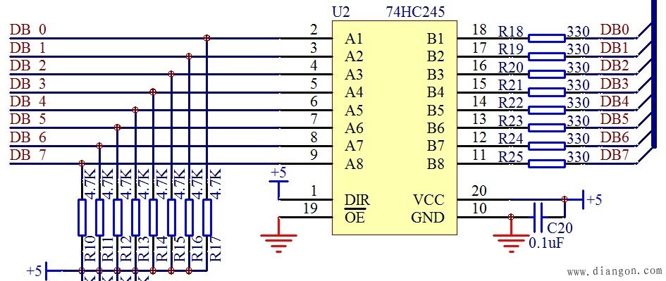 ƬC(j)̳-74HC245܈D